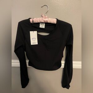 Gymshark x Whitney Simmons long sleeve crop top